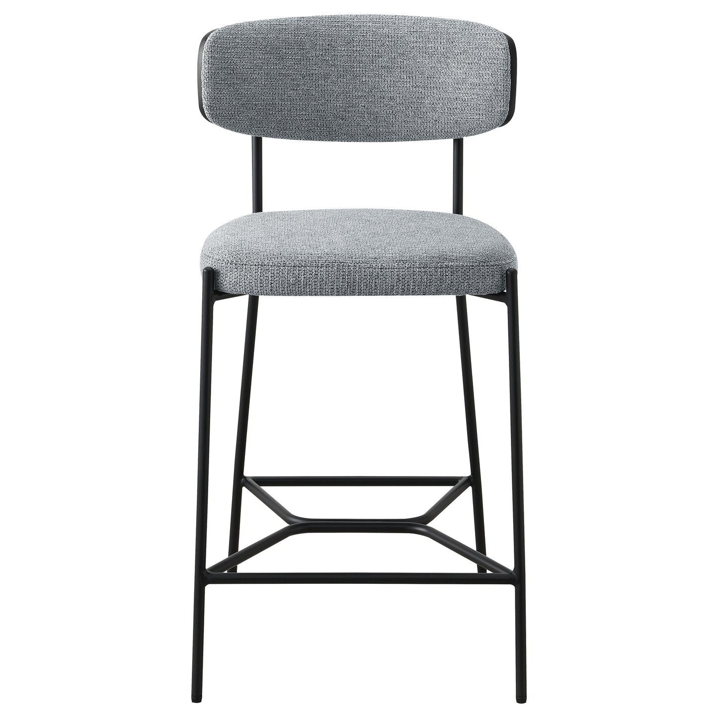 Elison Counter Height Bar Stool Grey (Set of 2)