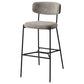 Elison Pub Height Bar Stool Light Brown (Set of 2)