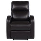 Grant Upholstered Power Recliner Chair Brown