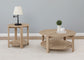 Fowler 1-shelf Round Engineered Wood Coffee Table Natural