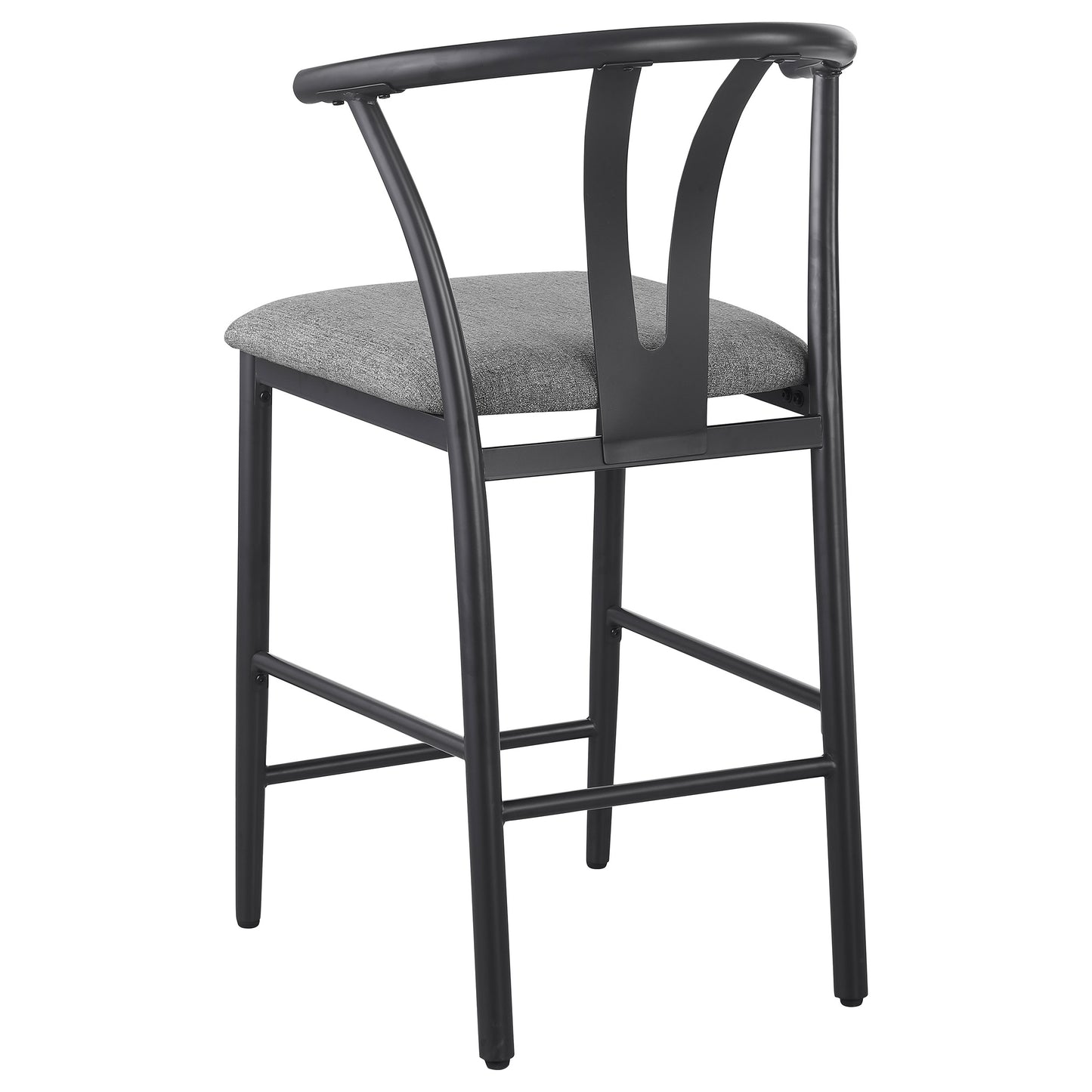 Dolman Counter Height Dining Side Chair Grey (Set of 2)