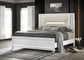 Marmore 64-inch California King Bed LED Headboard White