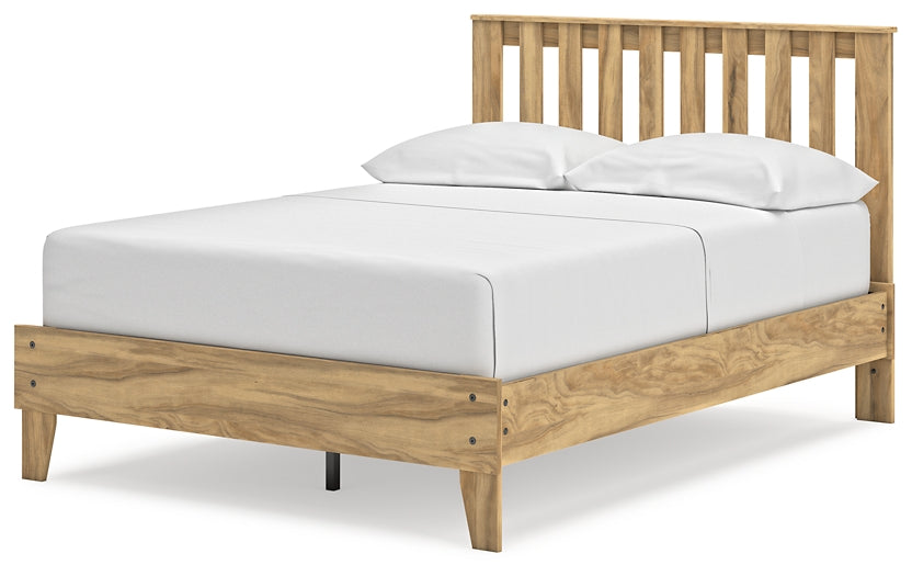 Ashley Express - Bermacy Full Platform Panel Bed with Dresser and Nightstand