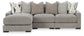 Aslan Court 3-Piece Sofa Sectional with Chaise