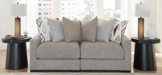 Aslan Court 2-Piece Loveseat Sectional