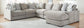 Aslan Court 6-Piece Sectional with Chaise