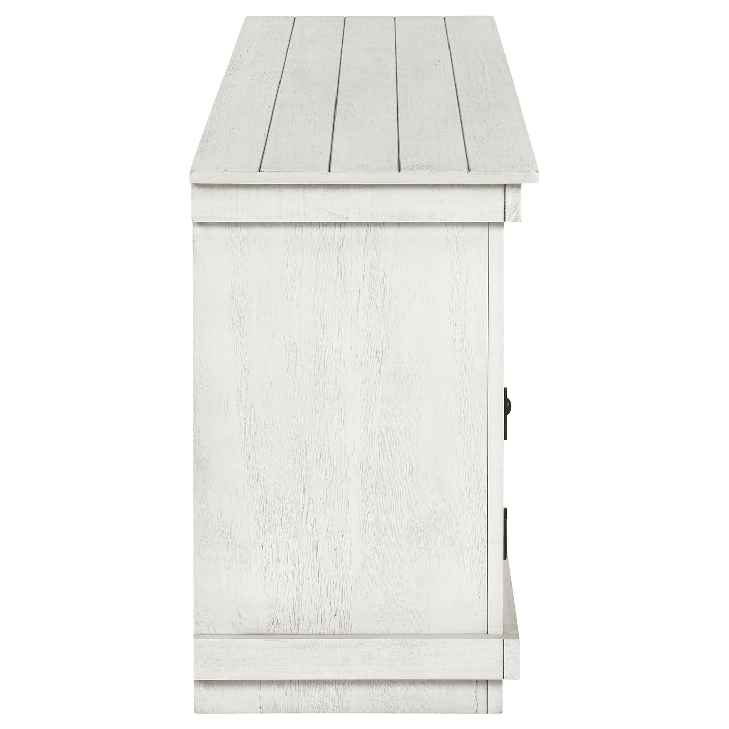 Payne 60-inch TV Stand Media Console Distressed White