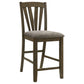 Canfield Counter Height Dining Side Chair Brown (Set of 2)