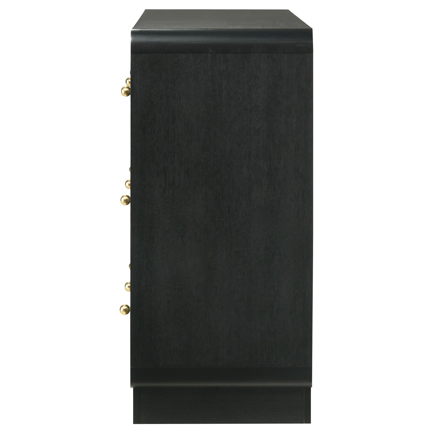 Cavelle 6-drawer Dresser Cabinet Black