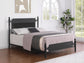 Cameron 51-inch Metal Eastern King Panel Bed Black