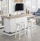 AMERICANA MODERN DINING BAR COMPLETE 78 IN. WITH QUARTZ