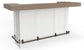 AMERICANA MODERN DINING BAR COMPLETE 78 IN. WITH QUARTZ