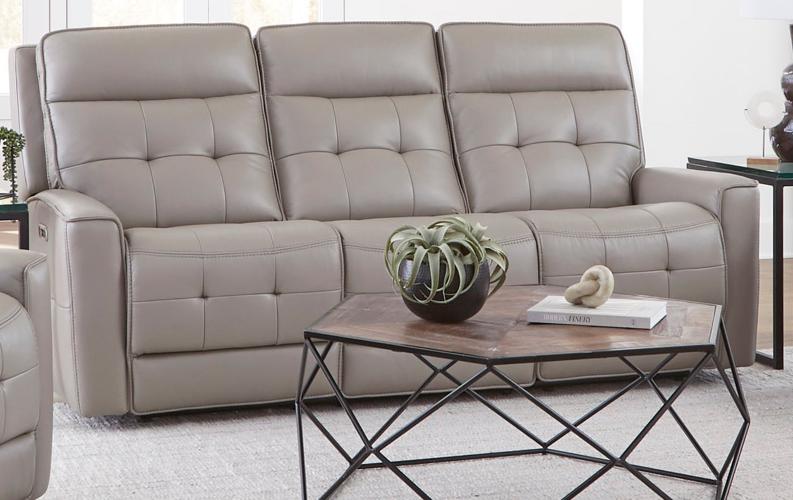 CANTERBURY - PEWTER POWER ZERO GRAVITY SOFA