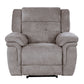 RICHLAND - BRISTOL GREY POWER RECLINER WITH POWER HEADREST