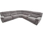 RICHLAND - BRISTOL GREY 7 PIECE MODULAR POWER RECLINING SECTIONAL