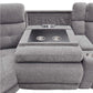 RICHLAND - BRISTOL GREY 7 PIECE MODULAR POWER RECLINING SECTIONAL