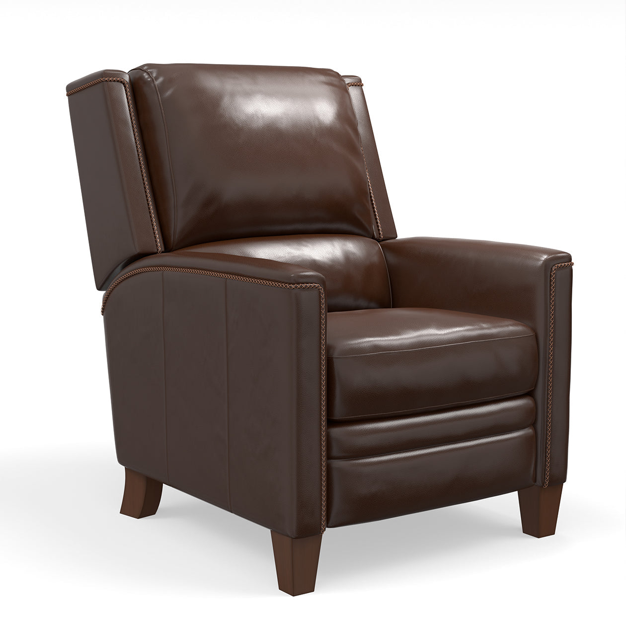 CONNOR - ESPRESSO MANUAL PUSHBACK RECLINER