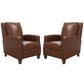 HUNTER - CHESTNUT CHARM MANUAL PUSHBACK RECLINER