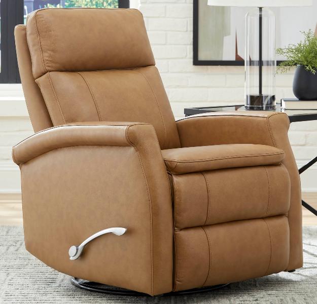 BRISTOL - RUSSET MANUAL SWIVEL GLIDER RECLINER