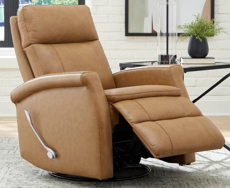 BRISTOL - RUSSET MANUAL SWIVEL GLIDER RECLINER