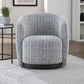 TATUM - NIGHTSHADE SWIVEL ACCENT CHAIR