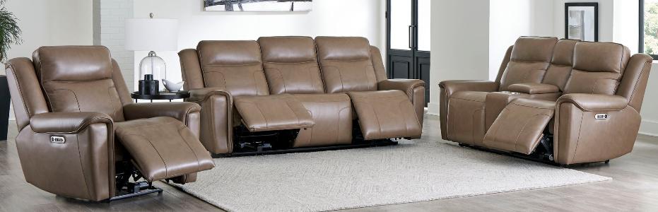 ATLANTIS - SMOOTH LATTE POWER ZERO GRAVITY SOFA