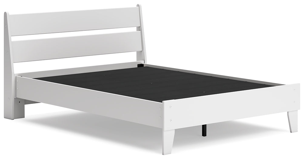 Ashley Express - Socalle Full Panel Platform Bed with Dresser and Nightstand