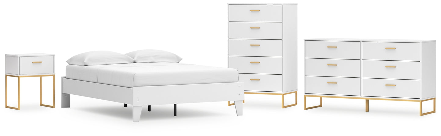 Ashley Express - Socalle Full Platform Bed with Dresser and Nightstand