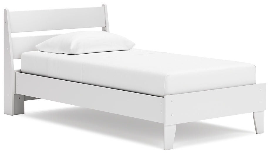 Ashley Express - Socalle Twin Panel Platform Bed with Nightstand