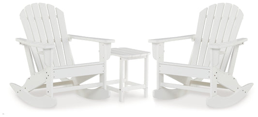 Ashley Express - Sundown Treasure 2 Outdoor Chairs with End Table