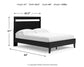 Ashley Express - Finch Queen Panel Platform Bed with Dresser, Chest and Nightstand