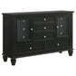 Sandy Beach 4-piece California King Bedroom Set Black