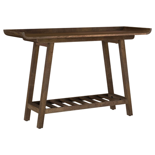 Ornelas 46-inch Solid Wood Console Table Mango Brown